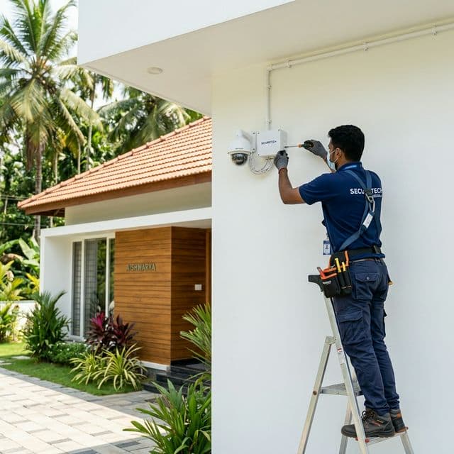 Commercial Warehouse CCTV Setup
